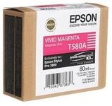Epson Original T580B UltraChrome K3 Druckerpatrone magenta hell 80ml (C13T580B00)
