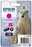Epson Original 26XL Eisb&auml;r Druckerpatrone magenta 700 Seiten 9,7ml (C13T26334012)