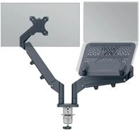 LEITZ Notebook-Monitor-Halterung Ergo dunkelgrau