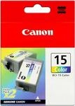 Canon Original BCI-15 Druckerpatronen 2er-Pack C/M/Y - 349 Seiten