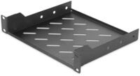 Digitus Fachboden 10"-Schr&auml;nke 1HE RAL9005 schwarz (DN-10-TRAY-2-B)