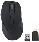 Speedlink AXON Silent & Antibacterial Rechargeable Wireless Maus, USB-A/-C, schwarz