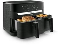 Tefal&reg; Dual Easy Fry EY901N Hei&szlig;luftfritteuse schwarz