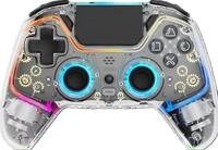 DELTACO Playstation 4 transparenter Wireless Controller