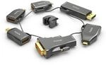 PureLink Adapter Ring Gro&szlig; - 6x HDMI 4K60Hz - miniDP/DP/USB-C/Mini HDMI/Micro
