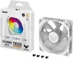 ASUS TUF Gaming TR120 ARGB Reverse Blade wei&szlig; Geh&auml;usel&uuml;fter