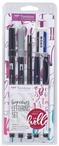 Tombow Handlettering-Set Mehrfarbig 0.8 + 3.3 mm