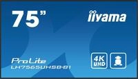iiyama ProLite LH7565UHSB-B1 Signage Display 189 cm (74,5 Zoll)