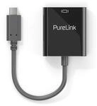 PureLink USB-C auf HDMI Adapter - 4K60 - iSerie - schwarz - 0,10m