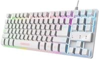 Trust Gaming GXT 833W Thado Tastatur mit TKL-Beleuchtung - Wei&szlig; DE