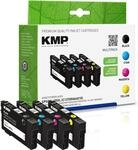 KMP Druckerpatronen schwarz, cyan, magenta, gelb kompatibel zu EPSON 405XL BK/C/M/Y,