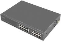 Digitus 8-Port Gigabit Ethernet PoE Injektor, 802.3bt, 250 W