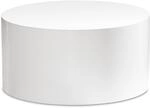 WOHNLING WL6.861 Couchtisch MONOBLOC Wei&szlig; 60 cm x 60 cm x 30 cm