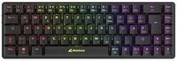 Sharkoon PureWriter W65 Tastatur Black Kailh Brown - DE Layout, Schwarz