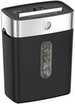 HP Aktenvernichter mit Partikelschnitt OneShred 8CC schwarz/silber