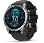 GARMIN fenix E Smartwatch 47 mm, schwarz, silber