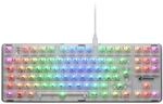 Sharkoon Crystal Shark mechanische Gaming-Tastatur, wei&szlig;
