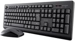 Trust Primo Kabelloses Tastatur-Maus-Set - Schwarz DE