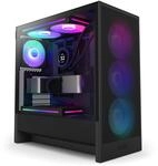 NZXT H5 Flow RGB Mid-Tower-Geh&auml;use, Schwarz