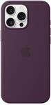 Apple Silikon Case iPhone 16 Pro Max mit MagSafe (pflaume)