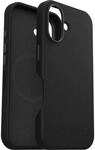 OtterBox Symmetry Cactus Leather Apple iPhone 16 Noir Ash - black