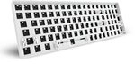 Sharkoon SKILLER SGK50 S2 Barebone Tastatur, wei&szlig;