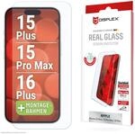 DISPLEX Real Glass iPhone 15 Plus/15 Pro Max/16 Plus