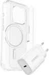 OtterBox KIT Apple iPhone 16 Pro (Symmetry Clear MagSafe / Premium Glass / EU USB-C