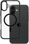 CARE by PanzerGlass&reg; Flagship Case Transparent Urban Combat Schwarz Rahmen & MagSafe
