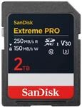 SanDisk Extreme PRO SDXC Speicherkarte 2 TB