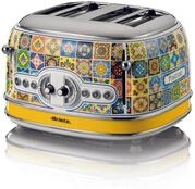 Ariete Vintage 4-Schlitz-Toaster - Positano Design