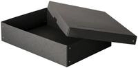 FALKEN PURE Aufbewahrungsbox 14,0 l schwarz 32,0 x 44,0 x 10,0 cm, 1 St.