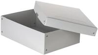 FALKEN PURE Aufbewahrungsbox 1250 Blatt wei&szlig; 24,0 x 32,0 x 10,0 cm, 1 St.