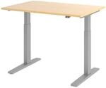 HAMMERBACHER VXMKA12/3/S elektrisch h&ouml;henverstellbarer Schreibtisch 70,0 - 120,0 cm