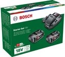 BOSCH Home & Garden Starter-Set 18V 2x2,5Ah