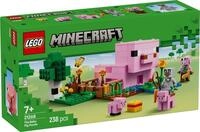 LEGO&reg; Minecraft 21268 Das Babyschwein-Haus