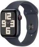 Apple Watch SE (GPS + Cellular) 44mm Aluminiumgeh&auml;use mitternacht