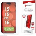DISPLEX Real Glass iPhone 15/15 Pro/16