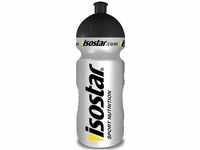 isostar Trinkflasche 0,5 l silber, schwarz