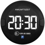 OOONO Parkscheibe P-Disc No2 schwarz