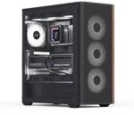 AeroCool PC Geh&auml;use D501A-G-BK-v2 Mid-Tower Schwarz