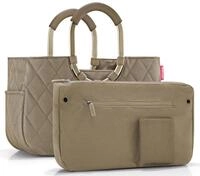 reisenthel&reg; loopshopper M Einkaufskorb frame rhombus olive 12,0 l
