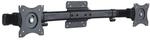 PureMounts Adapter Schreibtisch Halterung VESA75/100 auf 2x VESA75/100