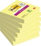 Post-it&reg; Super Sticky Notes Haftnotizen extrastark gelb 4 Bl&ouml;cke + GRATIS 2 Bl&ouml;cke