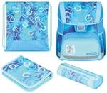 herlitz Schulranzen-Set Loop Plus Lucky Horse gr&uuml;n 17,0 l