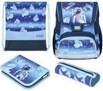 herlitz Schulranzen-Set Loop Plus Cosmic Explorer gr&uuml;n 17,0 l