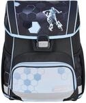 herlitz Schulranzen-Set Loop Plus Cyber Soccer gr&uuml;n 17,0 l
