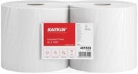 KATRIN&reg; Industrieputzrolle XL, 2-lagig, wei&szlig;