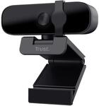Trust Tanor 1080p Full HD-Webcam - Schwarz