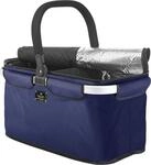 Genius Einkaufskorb Falko Duo dunkelblau, 25,0 l